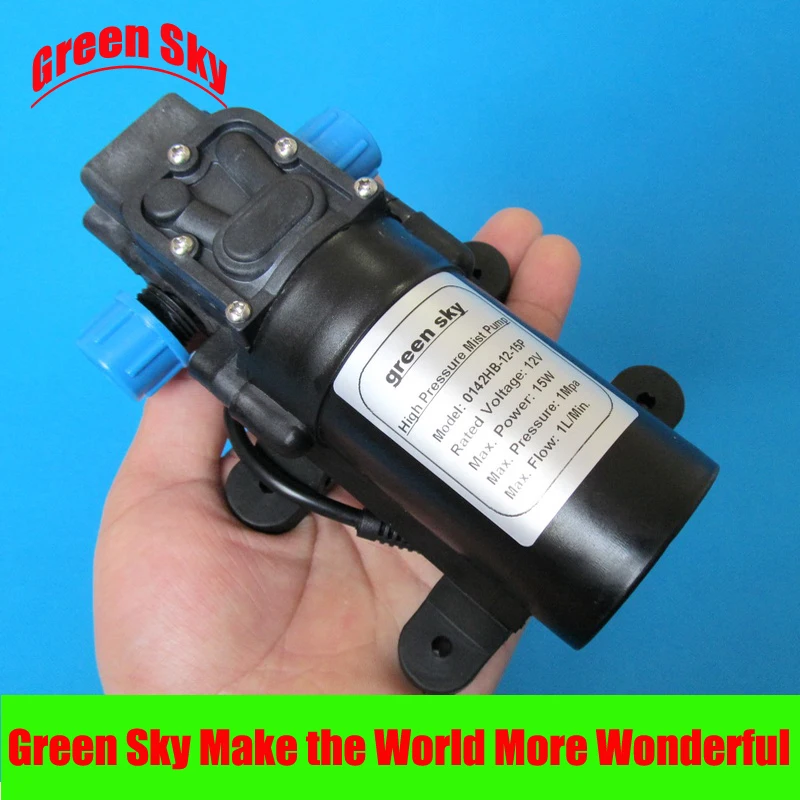 1L/min 12V DC 15W 1Mpa mist fog spray maker high pressure water misting