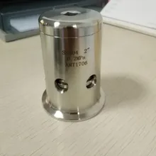 "(od64) Tri Зажим Давление Детская безопасность Клапан вакуумный выключатель 0.2 МПа нержавеющая сталь 304