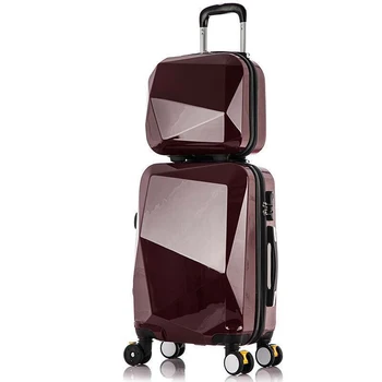 

Travel suitcase set Rolling Luggage set Spinner trolley case 20" boarding wheel Woman Cosmetic case carry-on luggage travel bags
