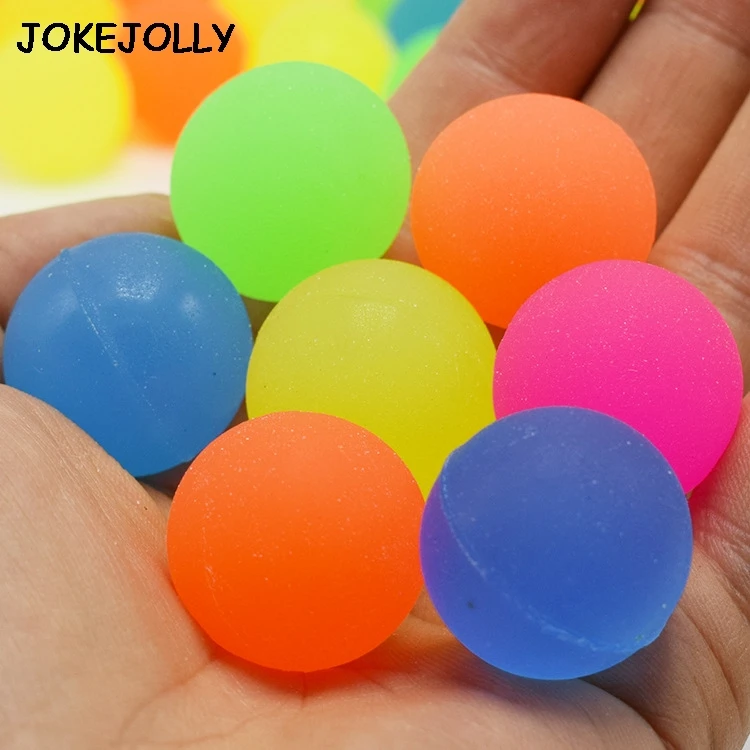 10PCS Bouncy Ball Bouncing Balls Rubber Colorful Super Elastic Outdoor Kid Toys 