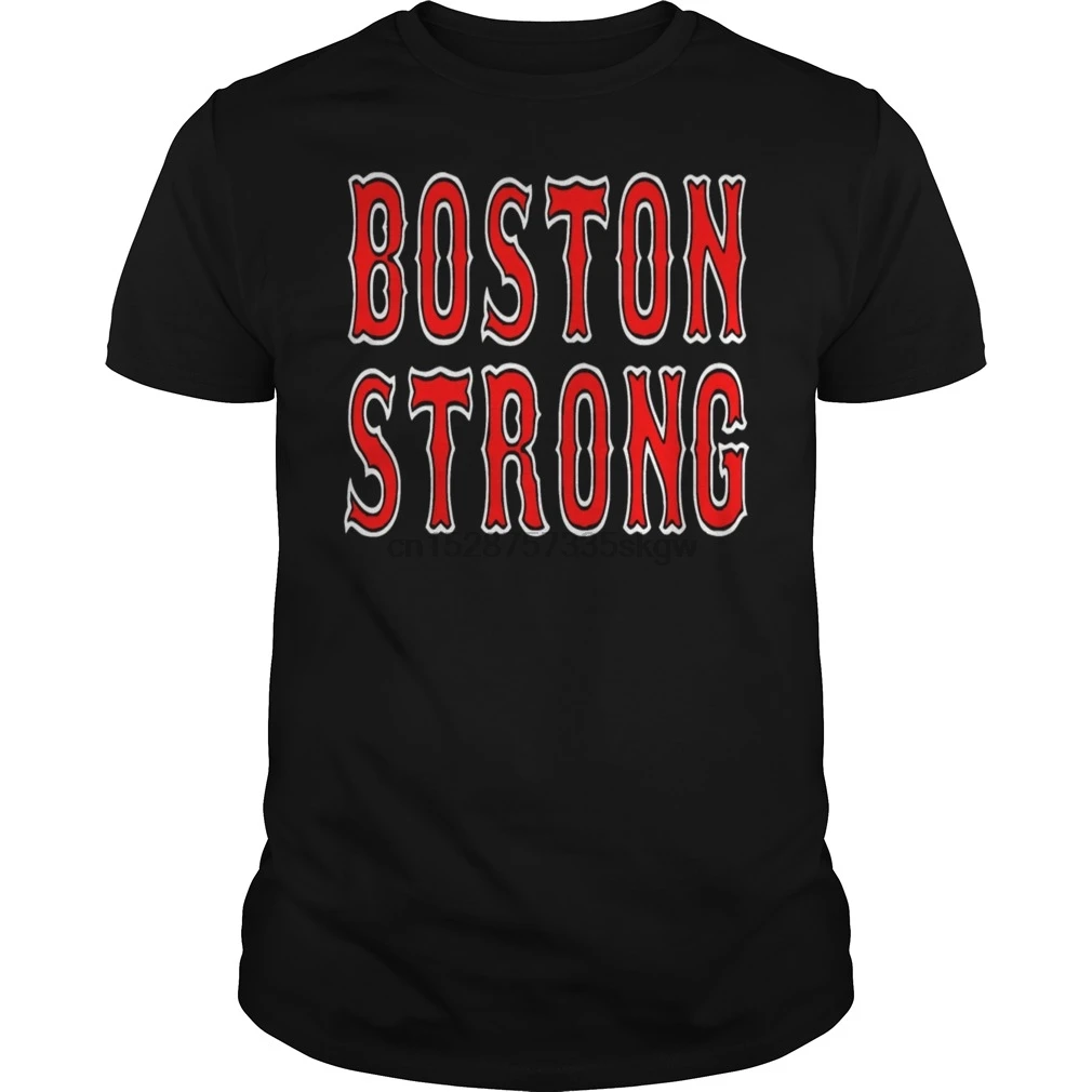 Мужская футболка с коротким рукавом женская Boston Strong футболки cool|Футболки| |