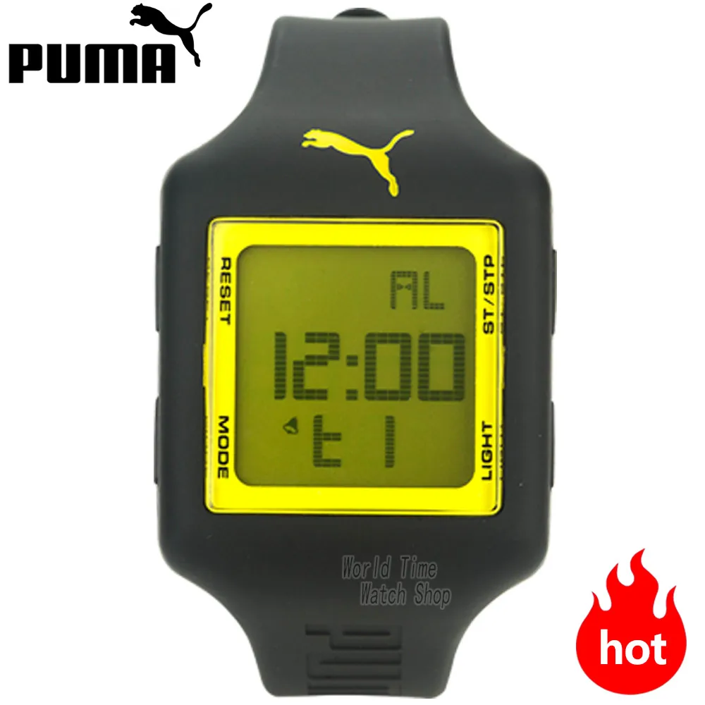 puma watch green