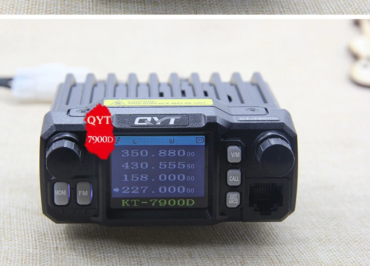 Qyt kt-7900D tetra Автомобильная радиостанция walkie talkie колонки comunicador Интерком УФ Охота 10 км колонка