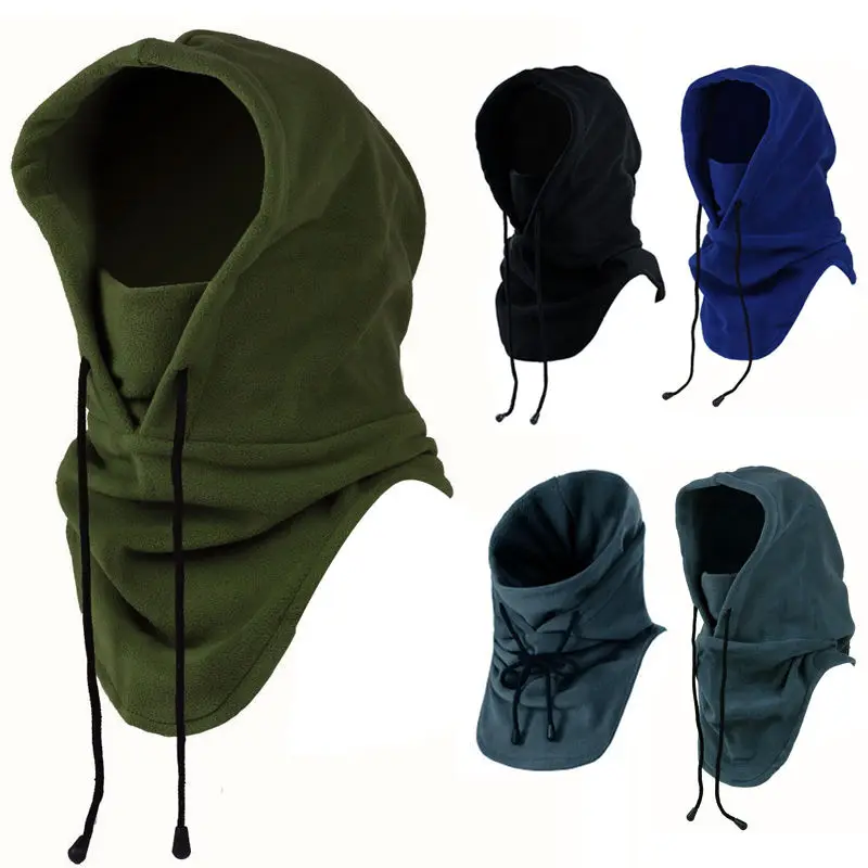 

Motorcycle mask Full Face Mask Fleece Cap Balaclava Neck Warmer Hood Winter Sports Ski Men Women tactical mask men mask sun