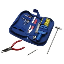 16 шт. ремонт часов набор инструментов wachmakers отвертки набор бутылок Пинцет ссылка удалитель пружинных механизмов часы инструменты