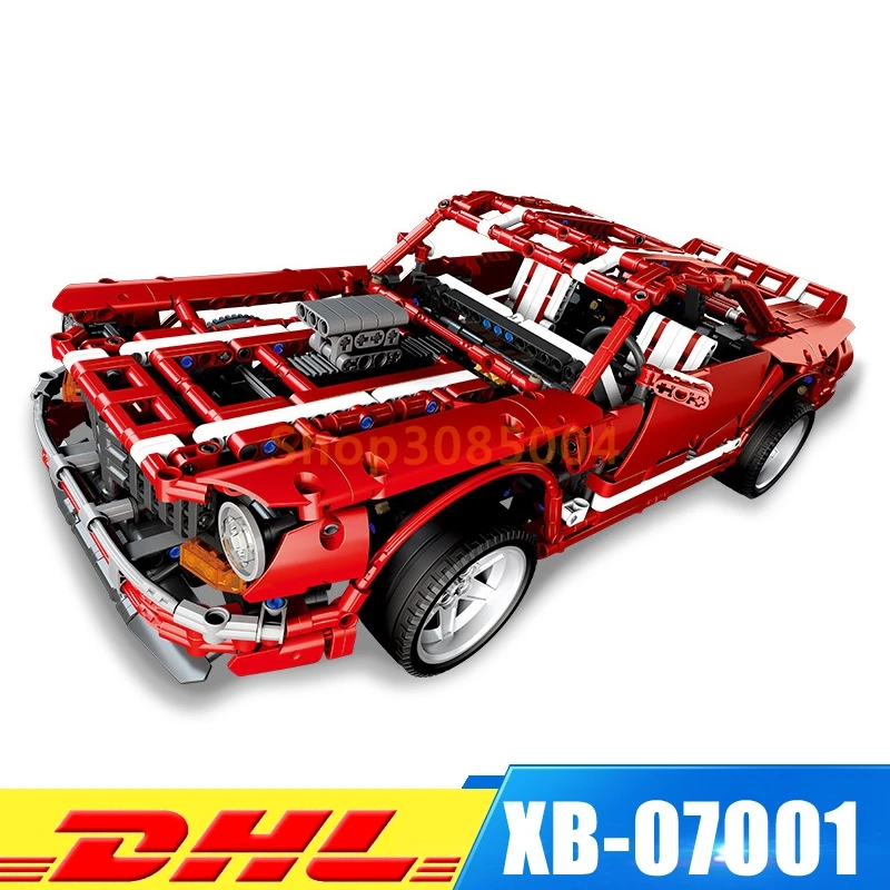 

XingBao 07001 Block 2000Pcs Creative MOC Kits 2014 Muscle Car children Educational Building Blocks Bricks Toy Model Clone Lepin
