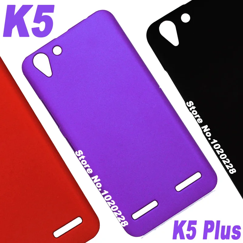 Оригинальный чехол для Lenovo vibe k5/k5 plus пластиковый с красным/черным/синим принтом k5