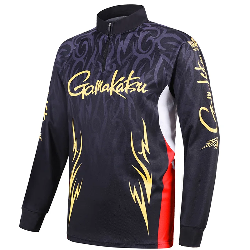 

2019 NEW Gamakatsu summer clothes Sunscreen Anti mosquito Breathable Quick dry outdoors Ultrathin man Long sleeve Free shipping