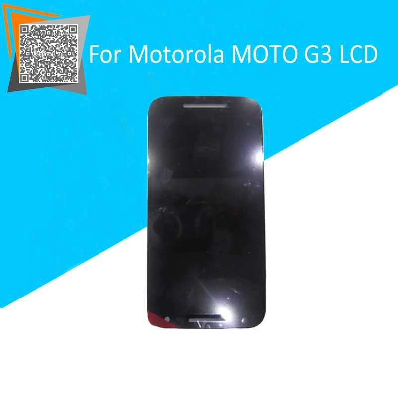 

100% Original for Motorola Moto G3 G 3 rd Gen Black LCD Display With Touch Screen Assembly Replacement