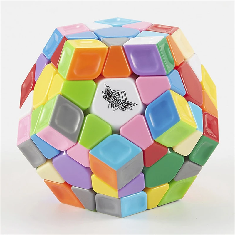 Циклон Мальчики Радуга шаблон магический куб Скорость cube Puzzle игрушки-красочные 3x3x3 магический куб