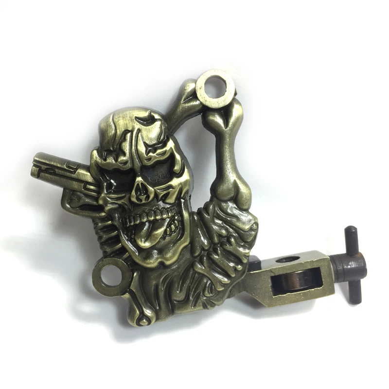 

2 Tattoo Machine Handmade Misfits Low Relief Tattoo Machine Liner Shader Packer