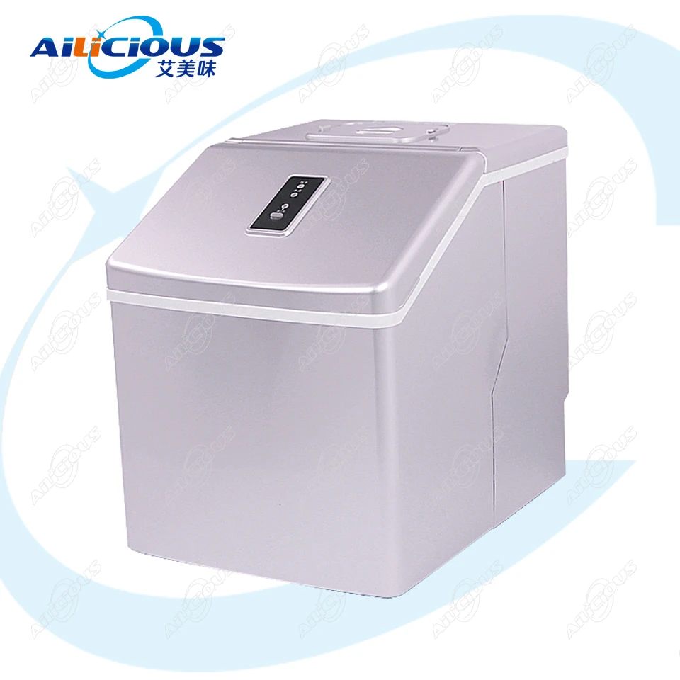 

HZB20F/20FA Electric Cube Ice Maker 25KG/24H day Ice Cube Making Machine 220V 110V Small Business Home Use
