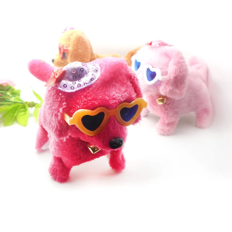 Small Cute Electronic Pet Dog Robot Walking Pet Dog Toy Puppy Kids Toys