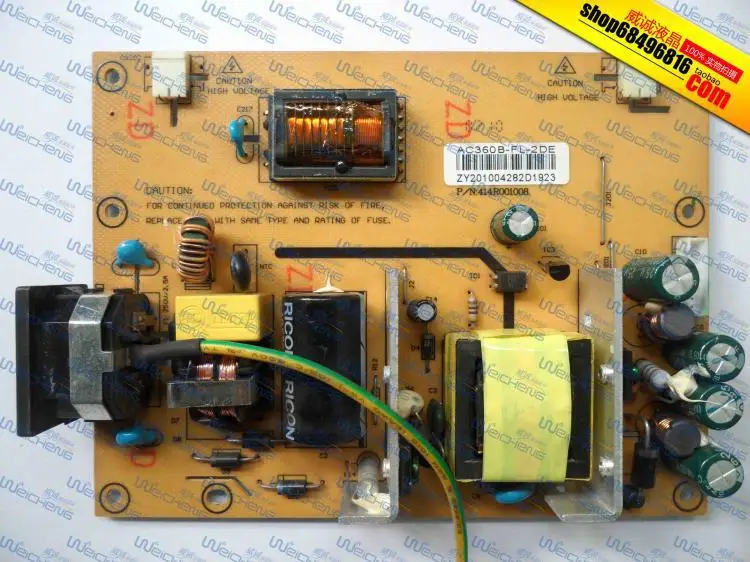 

Free Shipping>Original AC360-FL MST1910 power board S1130 Lamps small mouth pressure plate 414R001008-Original 100% Tested Worki