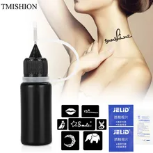 15 мл тату чернила краска для тела Перманентный макияж для бровей татуировки набор чернил пигмент для микроблейдинга Татто поставки временные 3 типа Шаблоны