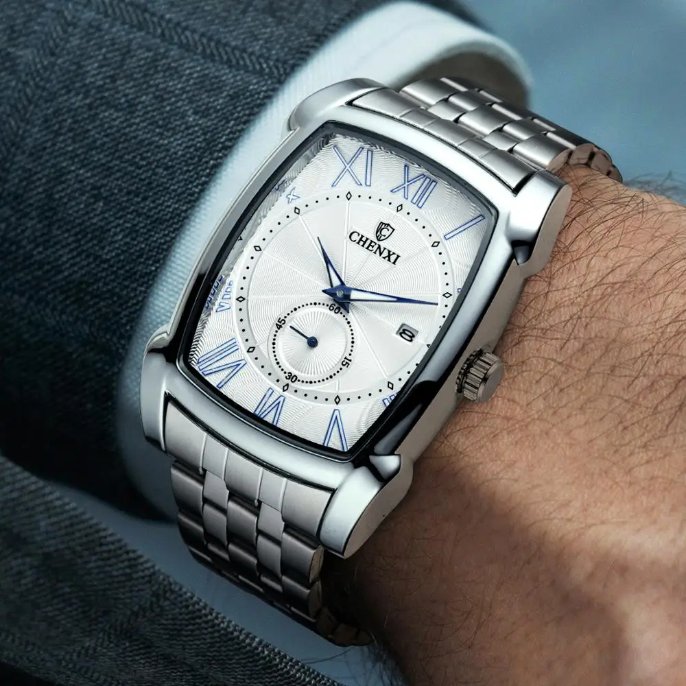 Мужские часы брендовые кварцевые часы для мужчин Роскошные уникальные стильные новые наручные часы Relogio Masculino военные наручные часы