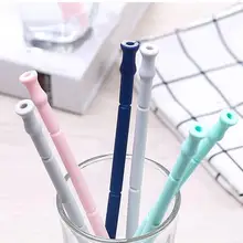 1 шт 20 см/25 см Силиконовая солома Fodable многоразовая металлическая соломинка телескопическая Питьевая соломинка для путешествий наружные аксессуары для кухонного бара