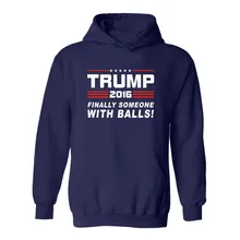 Fashion Black Donald Trump Harajuku Sweatshirt Winter Autumn Spring in USA Make America Great Again Mens Hoodies and Sweatshirts