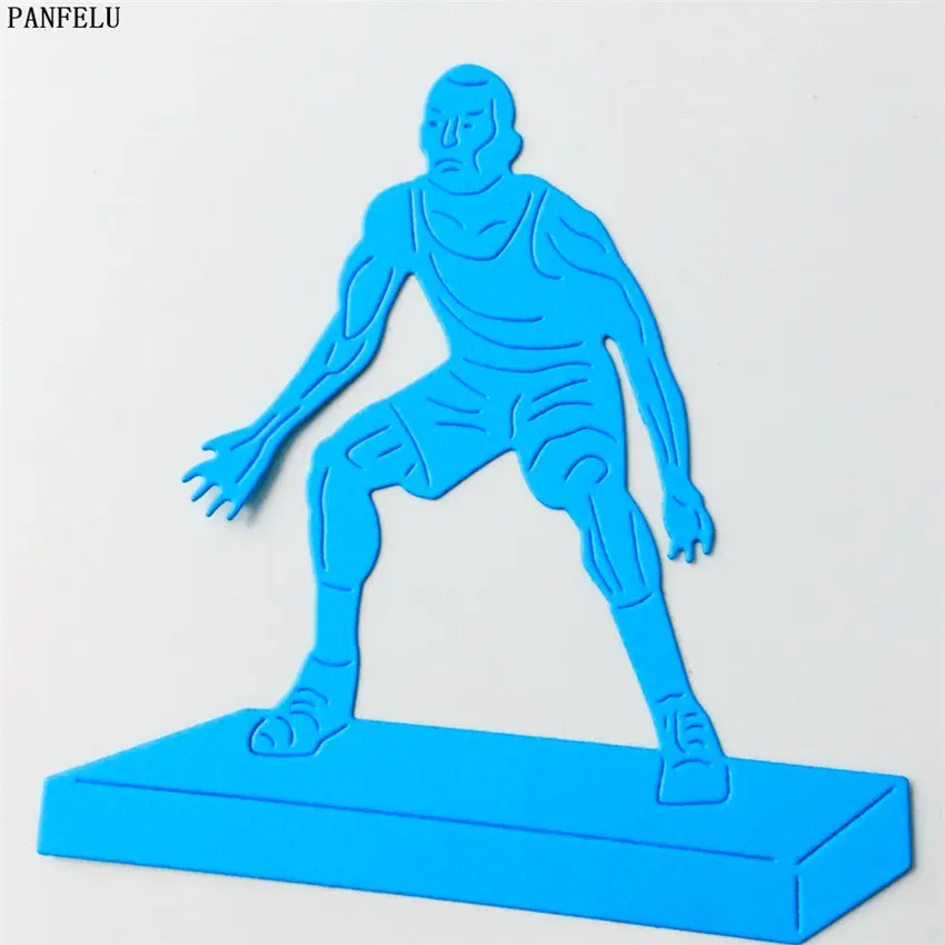 

PANFELOU skateboarder paper die cutting dies metal craft Scrapbooking/DIY Christmas wedding Embossing mould cards