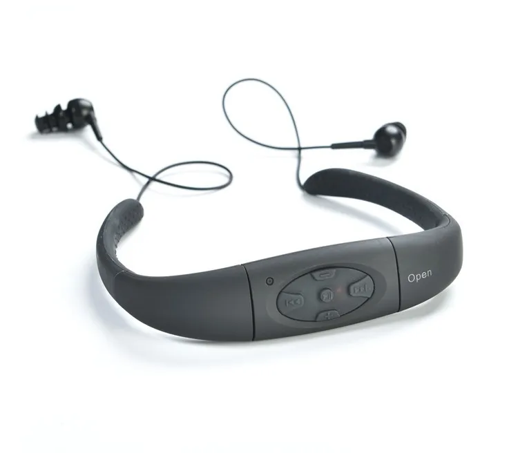 mp3player juice Underwater Motion Headset MP3 Music Player IPX8 Waterproof 8GB  Neckband Stereo Audio Headphone with  for Diving Swimming Pool samsung mp3 player
