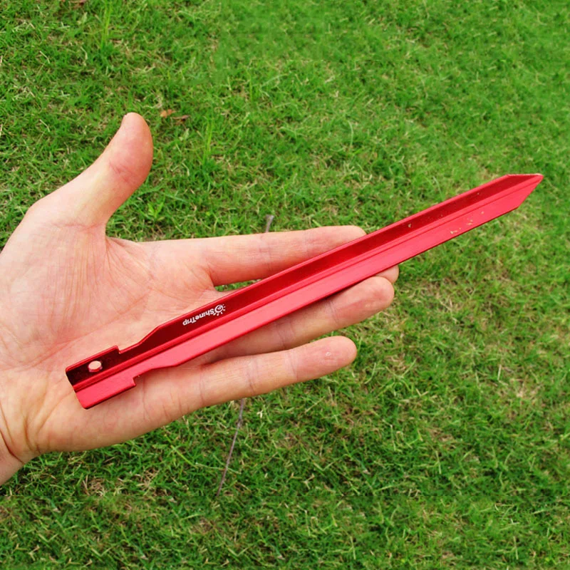 

25cm Outdoor Tent Pegs Camping Rope Pegs Tent Accessories Equipment Naturehike Aluminum Alloy Tent Nail