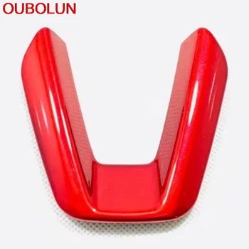 

OUBOLUN For Mazda 6 Atenza 3 Axela 2 Demio CX-3 CX-4 CX-5 CX-8 2014 to 2018 Steering Wheel Cover Trim Interior Accessories ABS