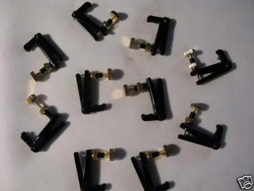 

200pcs Brand new Good violin black fine tuners 4/4#6668