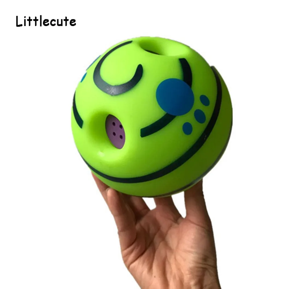 

Funny Sound Pet Dogs Cats Playing Ball Wobble Wag Giggle Chewing Ball Puppy Training Ball With Funny Sound Gift Pet Toy Supplies