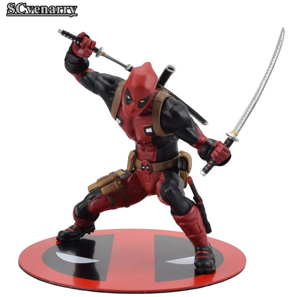 

Deadpool Action Figure Wade Wilson DC PVC ARTFX X-MEN Arma X GUERRA CIVIL X HOMENS Modelo Toy 20cm