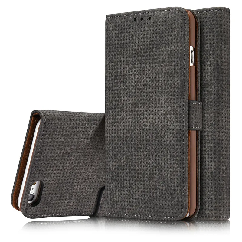 Vintage Leather Case For Apple iPhone 7 / Plus Luxury Premium Retro Flip Wallet Cover for i Phone 7plus | Мобильные телефоны и
