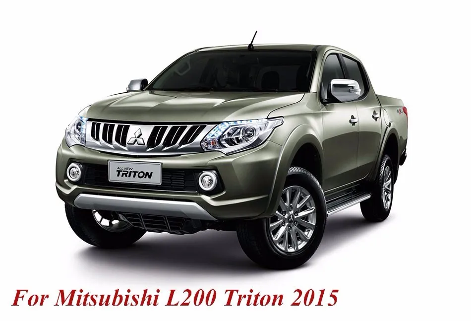 Для Mitsubishi L200 Triton аксессуары ручка задней двери вставка отделка чаши+ Задняя отделка для Mitsubishi L200 запчасти Ycsunz