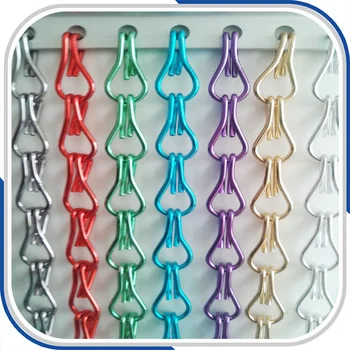 

Aluminum chain link curtain for home decoration