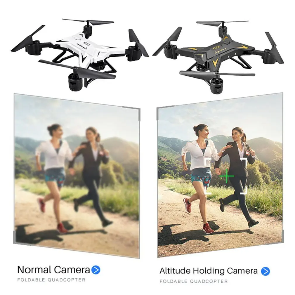 RC вертолет KY601S Профессиональный Дрон с камерой HD 1080P WIFI FPV Квадрокоптер игрушки