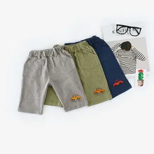 Лето для маленьких мальчиков Шорты Мультфильм Тонкий хлопок для маленьких детей брюки