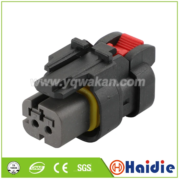 

Free shipping 5sets 2pin female auto electric waterproof plug plastic cable cable connector 776522-2