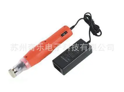 

Hand operated electric enameled wire wiper, DC brush free enamelled wire wiper
