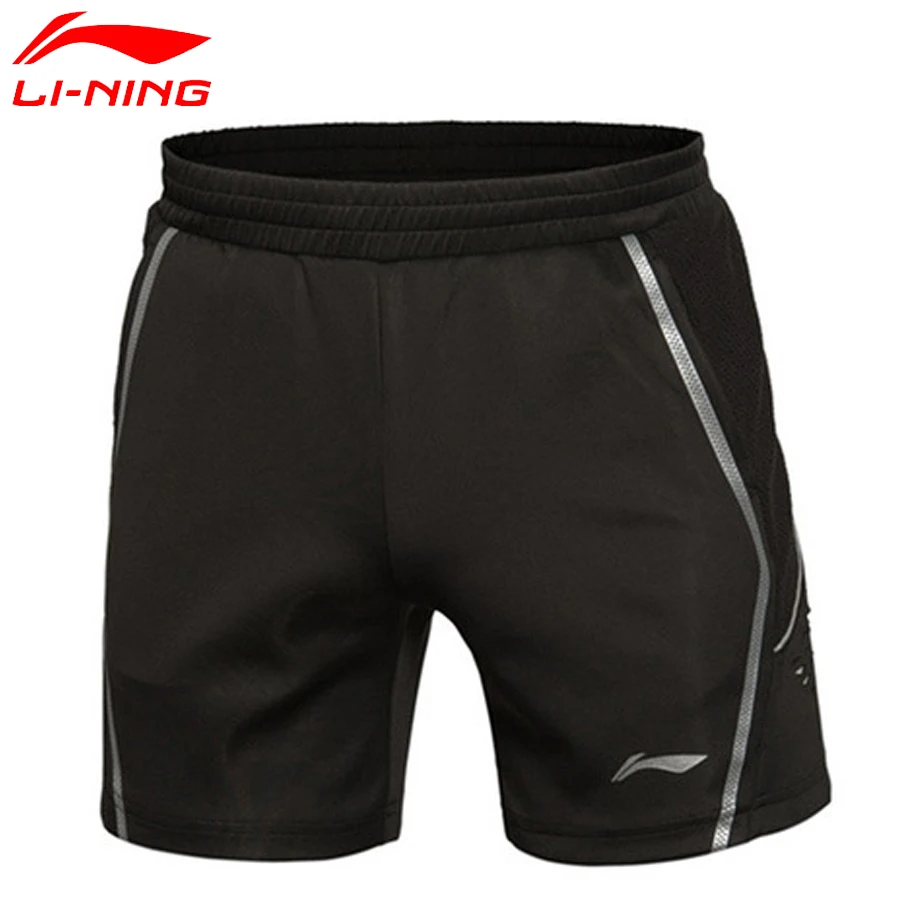 

Li-Ning New Men's Denmark Open Professional Badminton Shorts Li Ning Men Tennis Shorts Breathable Sport Shorts AAPK301-3C
