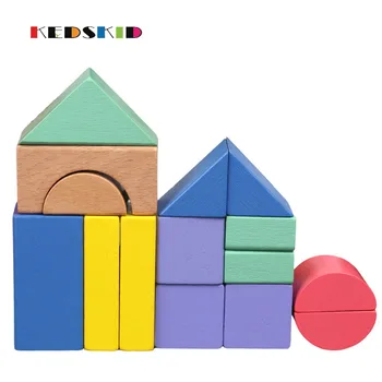 

Colorful Wooden Mini Rainbow stacking blocks Shape cognition Beads Maze Classic Birthday Gift