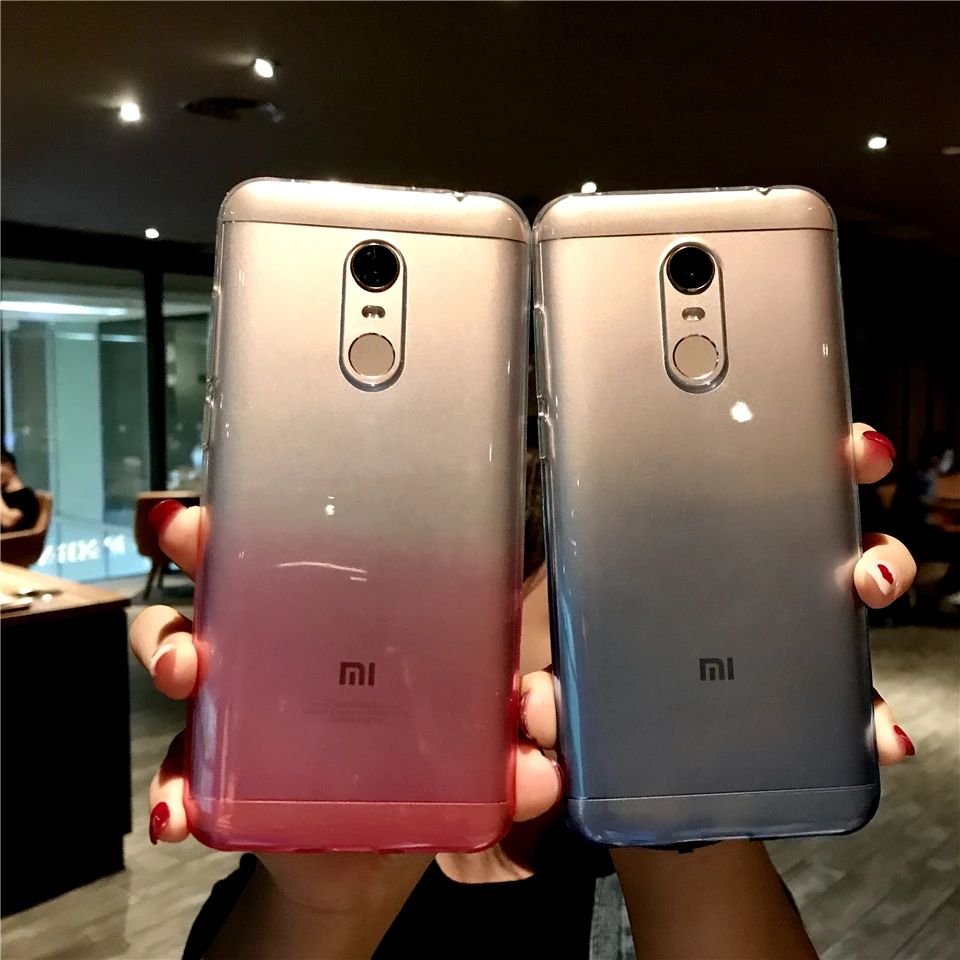Радуга Цвет ТПУ чехол для XiaoMi RedMi 5 Plus силиконовый s Y2 6A 6 Pro 5A 4A 3S Note 3 4 4X