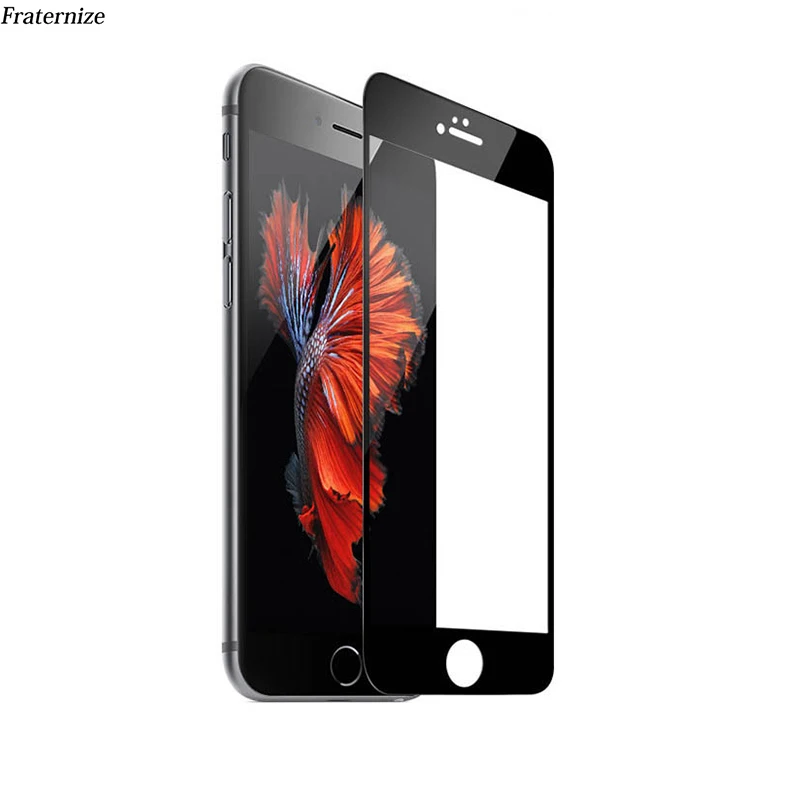 Защитное закаленное стекло на весь экран для iPhone 6 6S Защитная пленка экрана plus 0 26