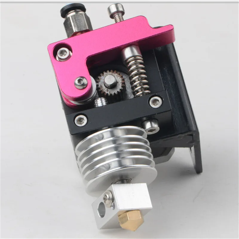 Impressora de Reprap Extrusora de Metal Completo para 1.75 Extrusora Hotend 17 Stepper Motor Nema Kit Milímetros Direta 3d Mk8 v6