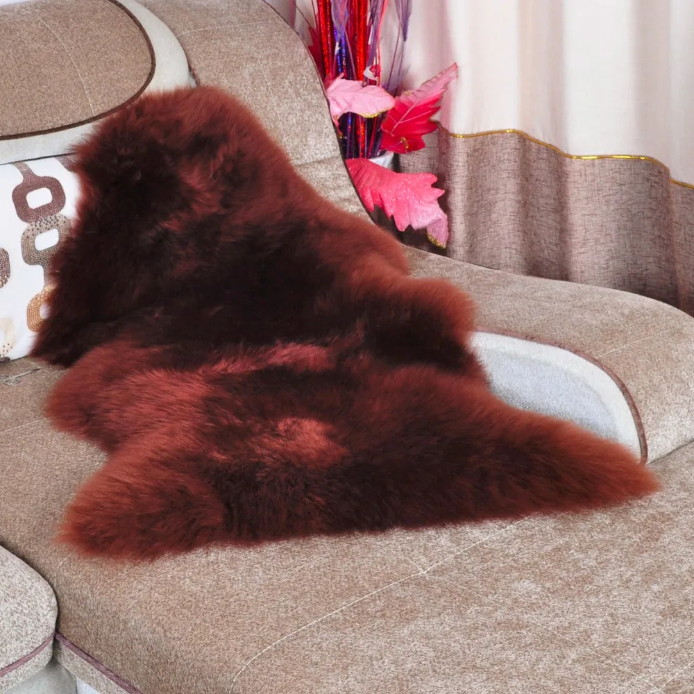 

Australia Sheepskin rug Sheep skin Carpet Real Fur blanket Rugs And Carpets For living room Floor Mat Decorative blankets Sofa