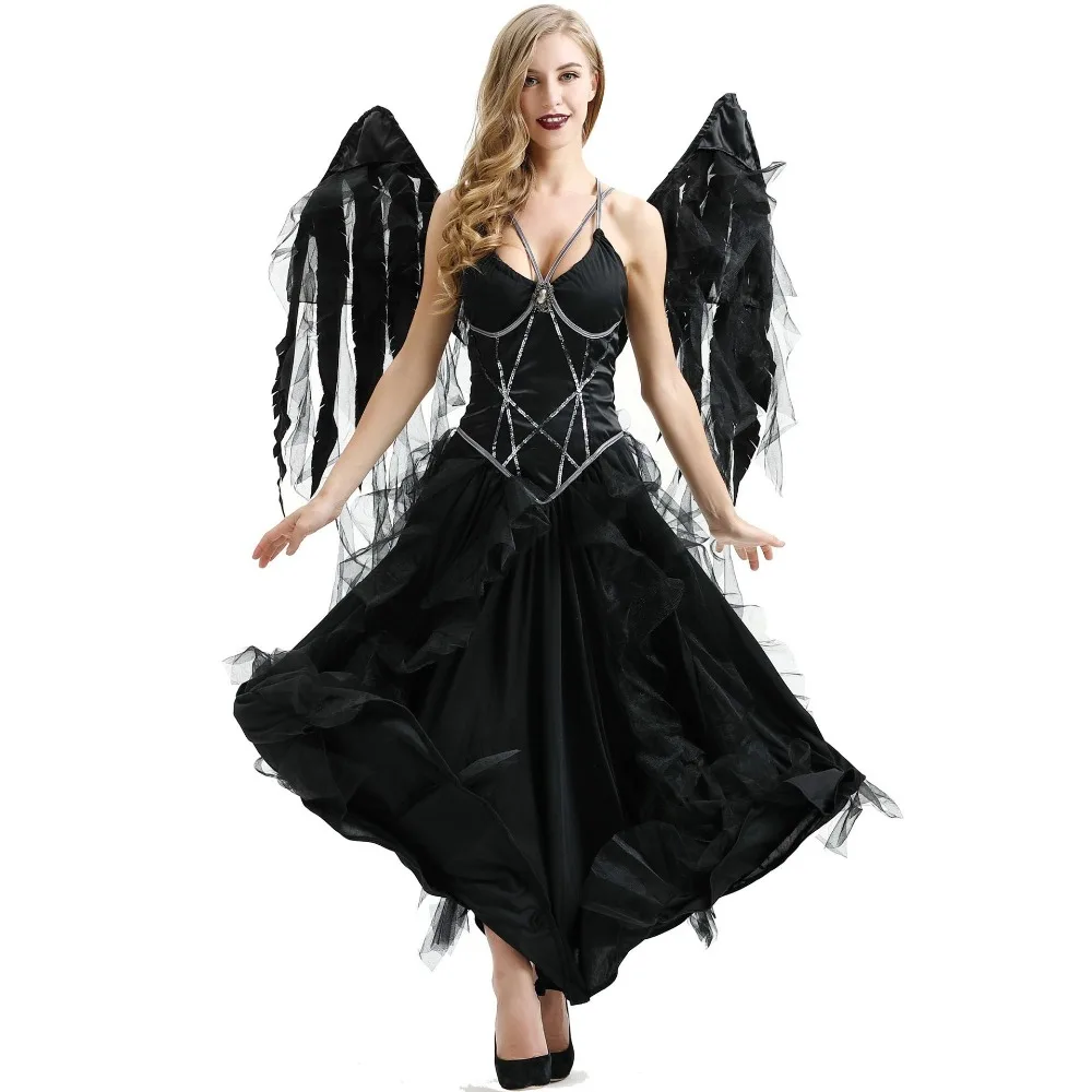 Отличный комбинезон без бретелек с белыми перьями и крыльями, сексуальный костюм Белого Ангела, карнавальный костюм, модный костюм на Хэллоуин для женщин
