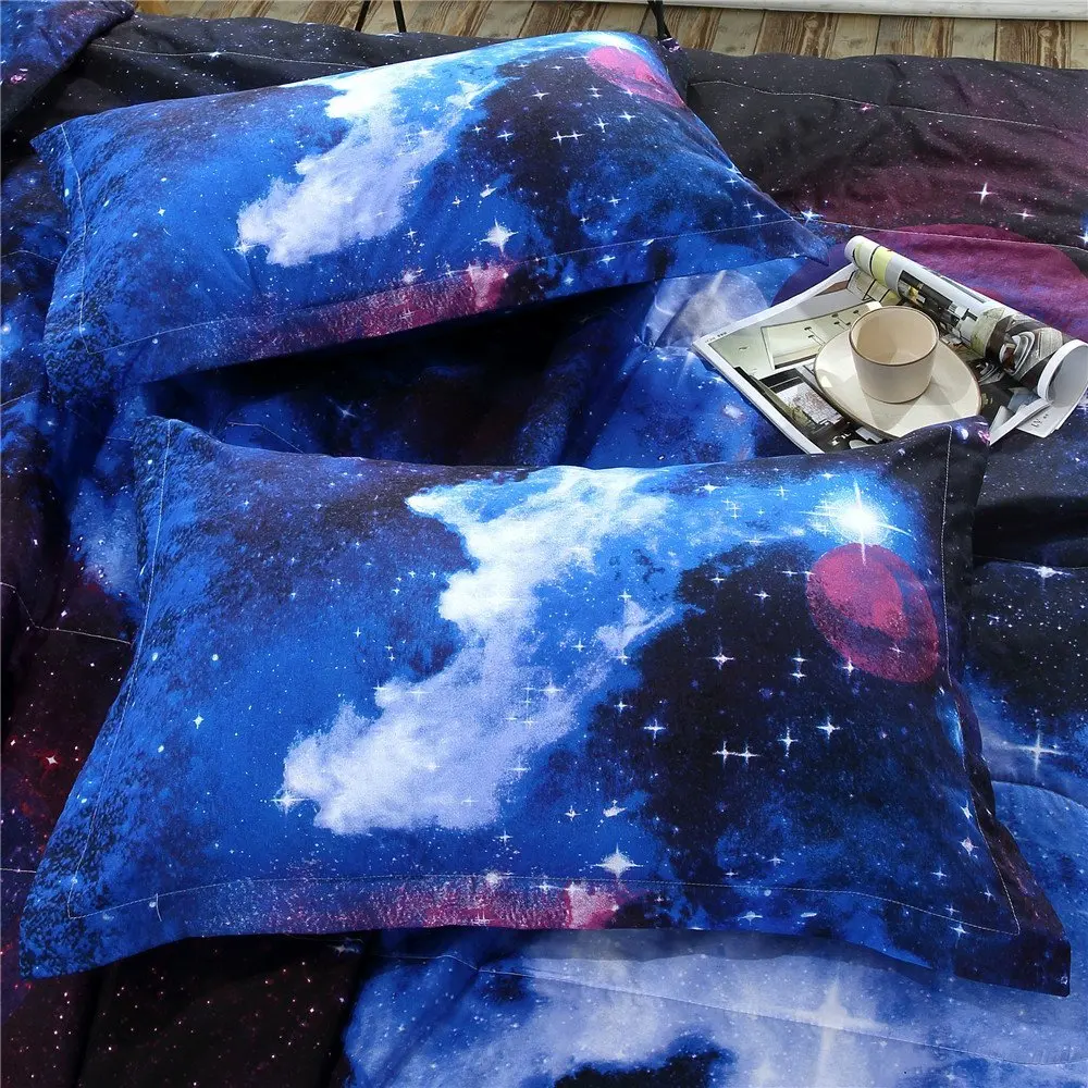 Galaxy пуховая Альтернатива 3 шт. одеяло набор с 2 подходящими подушками Shams всесезонное одеяло/покрывало