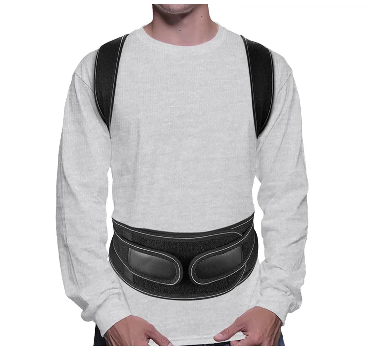 

Men Back Support Posture Corrector Back Posture Brace Clavicle Support Stop Slouching and Hunching Adjustable Women Back Trainer