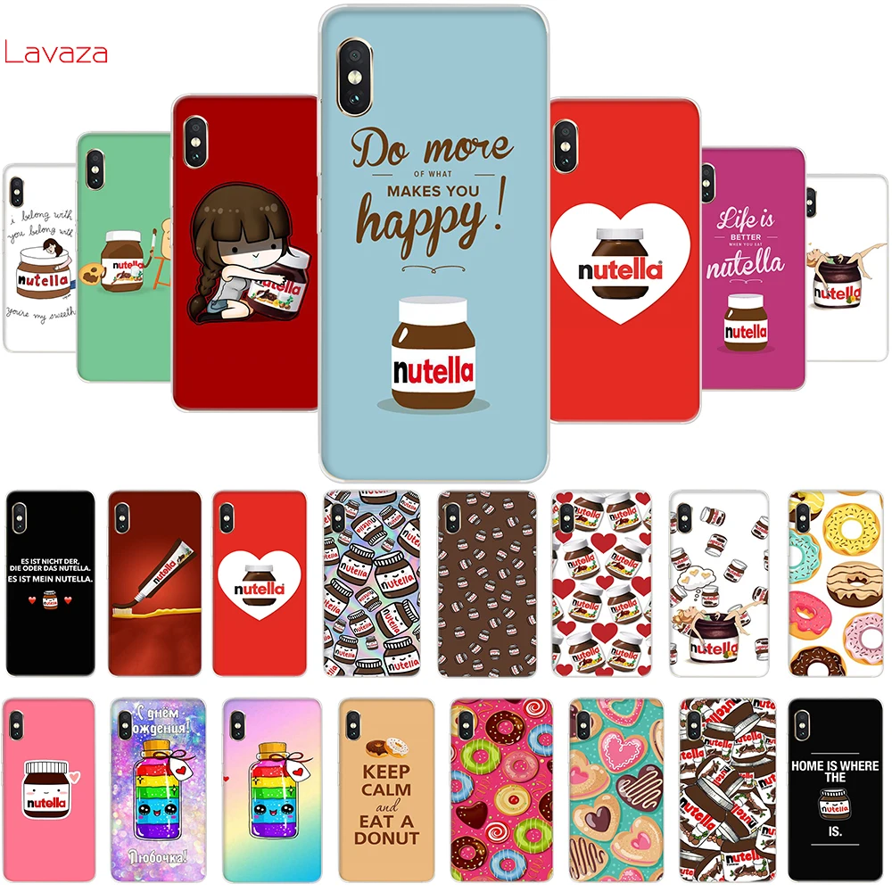 Чехол для телефона Lavaza Nutella твердый дизайн Xiaomi Mi 8 A2 Lite 9 SE A1 Max 3 F1 Redmi 7 Go | Мобильные