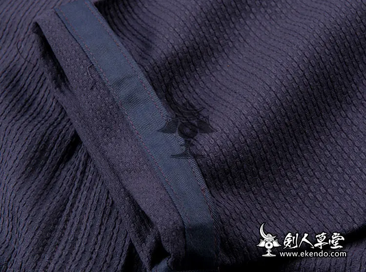 IKENDO-KG015-Light темно-синяя и белая летняя Kendogi-цветная фиксированная хлопок все размеры японская kendo форма keiko gi