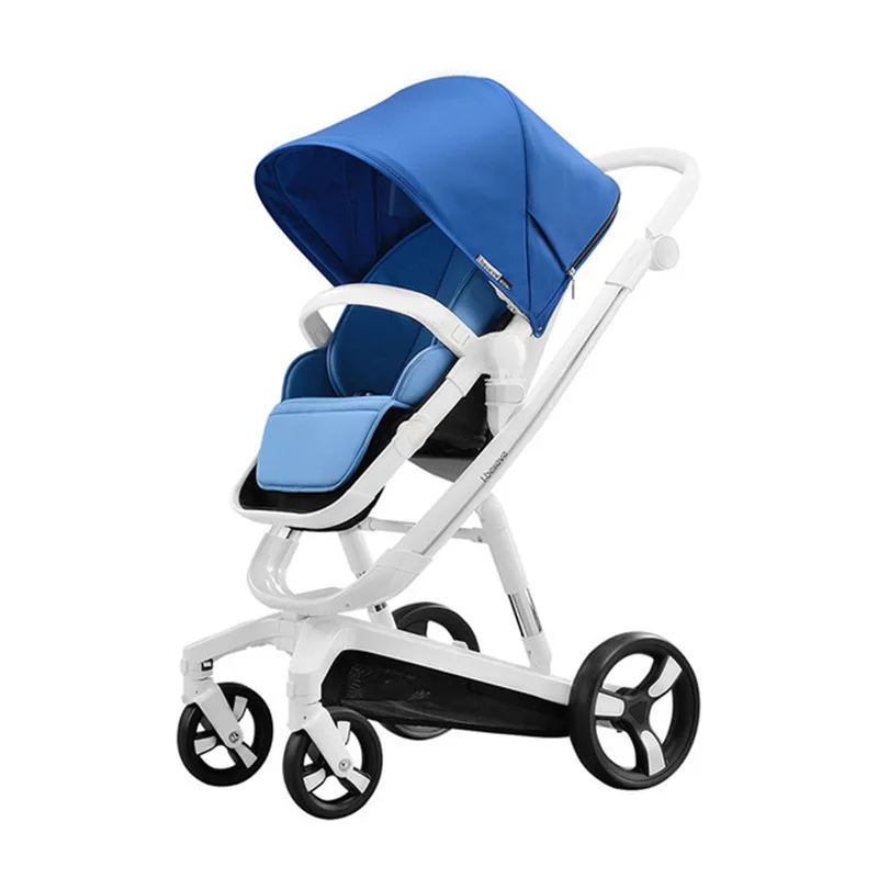 

Baby Stroller High Landscape Can Sit and Lie Folding Carriage Newborn Stroller Two-way Four-wheel Shock Absorber Winter Trolley
