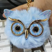 Cute Fashion Women Bag Pendant Handicraft Gold Dust Owl Fur Cony New Hair Ball Pom Pom Charm Handle Ornament Strap Accessories Cute Fashion Women Bag Pendant Handicraft Gold Dust Owl Fur Cony New Hair Ball Pom Pom Charm Handle Ornament Strap Accessories