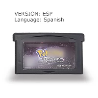 

Pokemoon Team Rocket Jessie & James Edition 32 Bit Video Game Cartridge Console Card EU Version ESP Language
